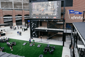 Ravens Xfinity FlockYard graphics